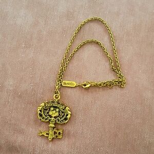 Elizabeth Cole Unique Key Necklace